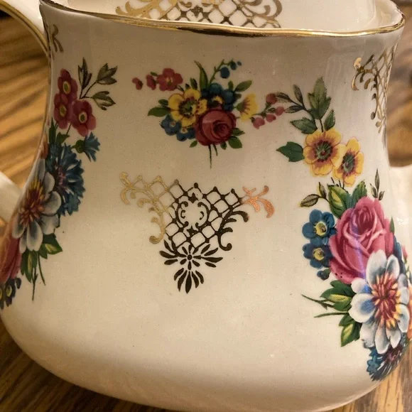 Vintage 1950s Sadler English Bone China Teapot - Picture 4 of 7